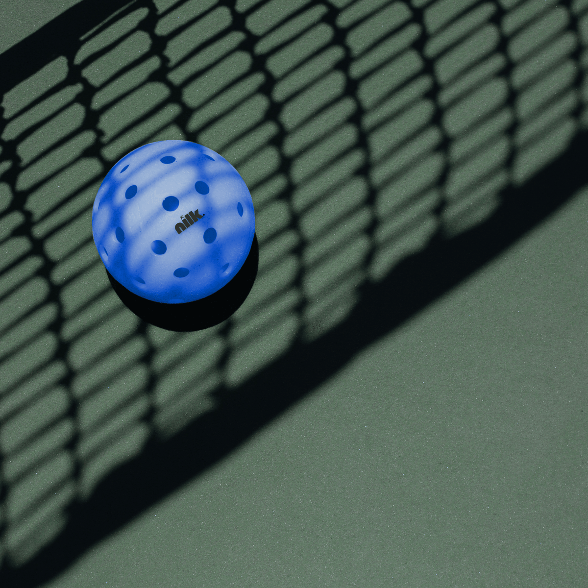 Lot de 3 balles de pickleball d'entraînement NILK pour intérieur, rose