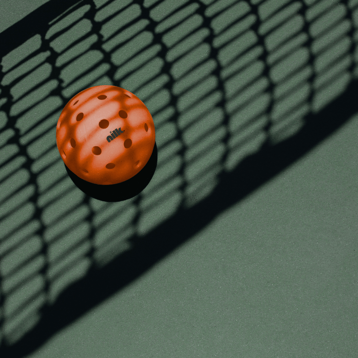 Lot de 3 balles de pickleball d'entraînement NILK pour intérieur, rose
