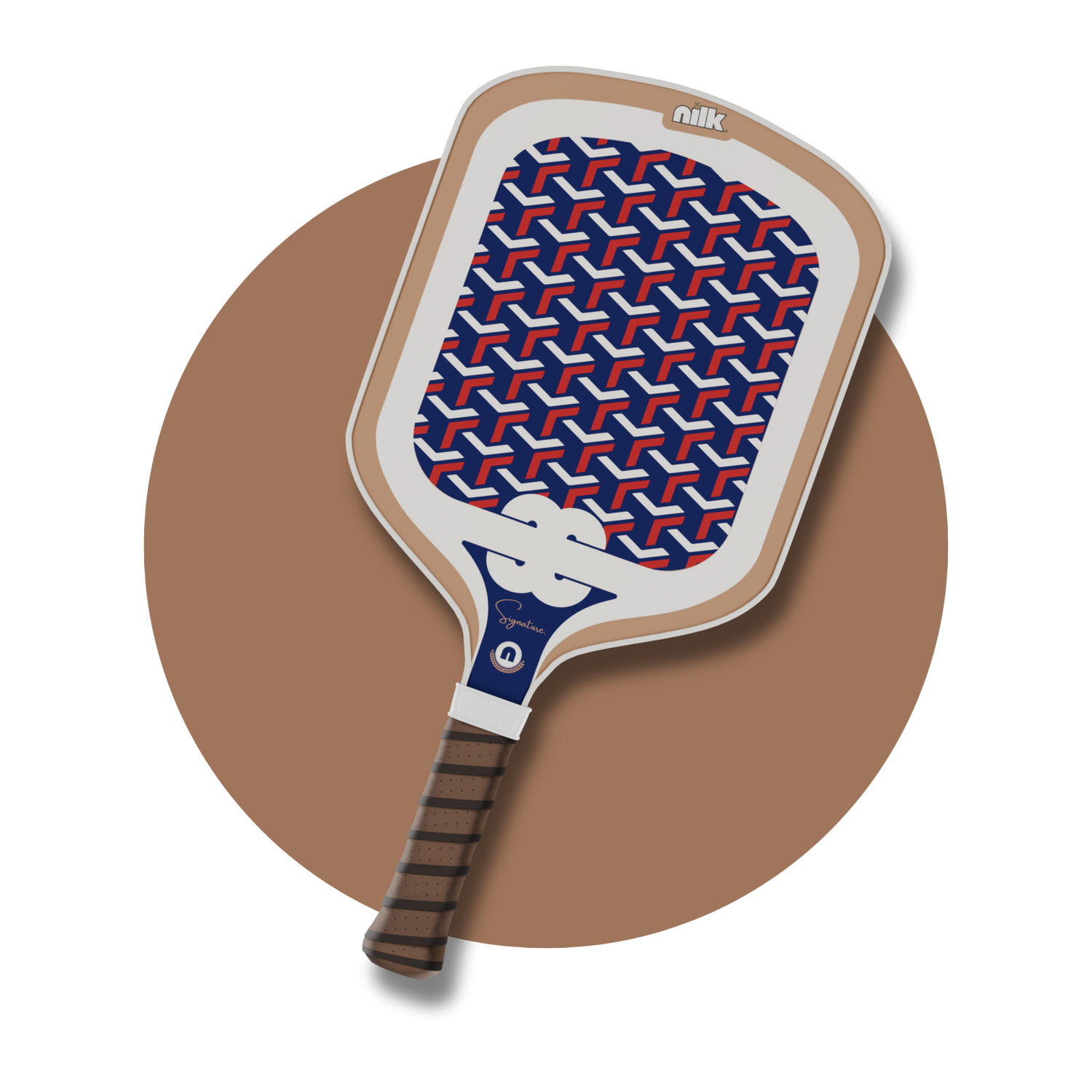 Red Coco | Raquette de pickleball NILK Signature - Idéale pour les joueurs de niveau intermédiaire