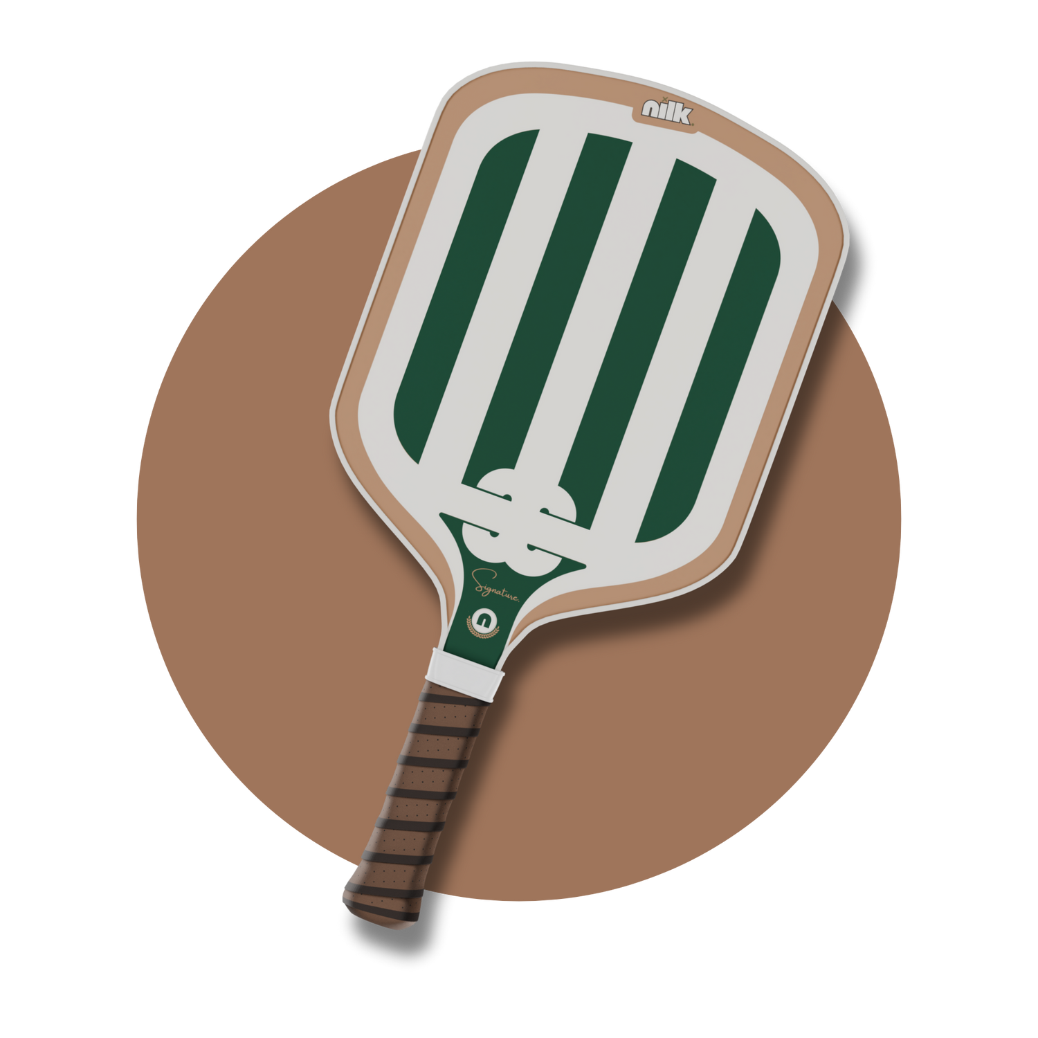 Green Matcha | Raquette de pickleball NILK Signature - Idéale pour les joueurs de niveau intermédiaire