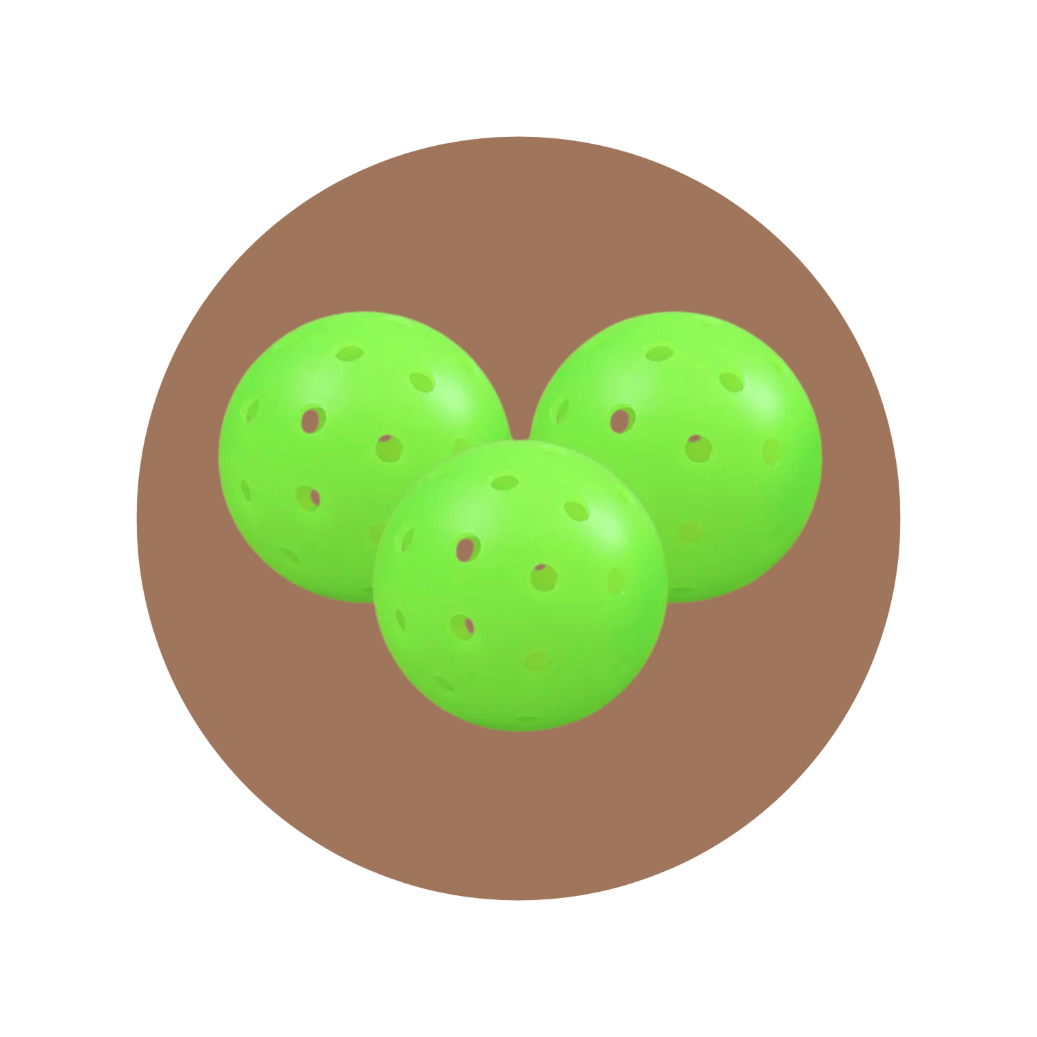 Green Outdoor 3-Pack | NILK Pickleball Balls