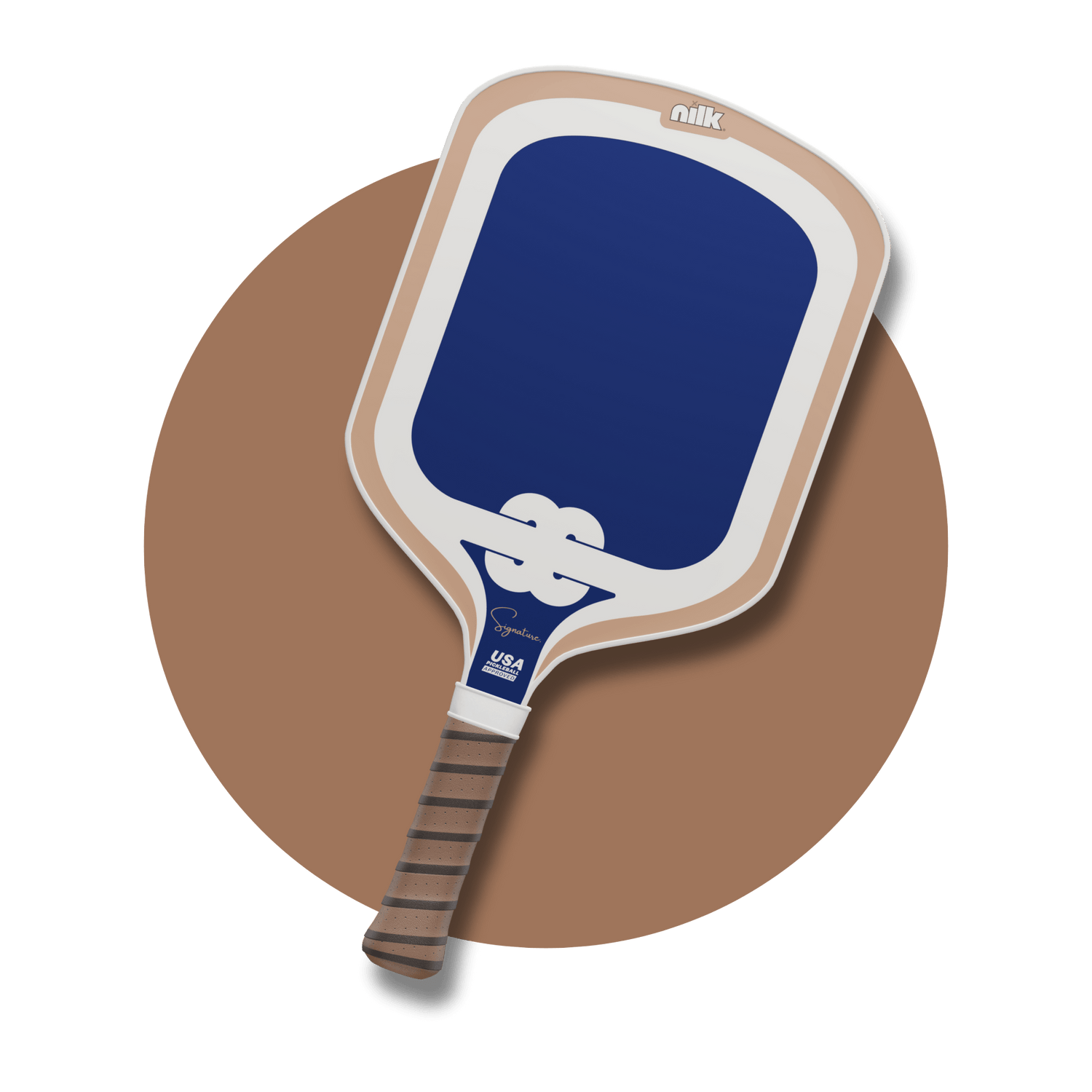 Custom Blue Taro paddle by NILK – premium pickleball paddle built for spin, power and stylish control in 2025.