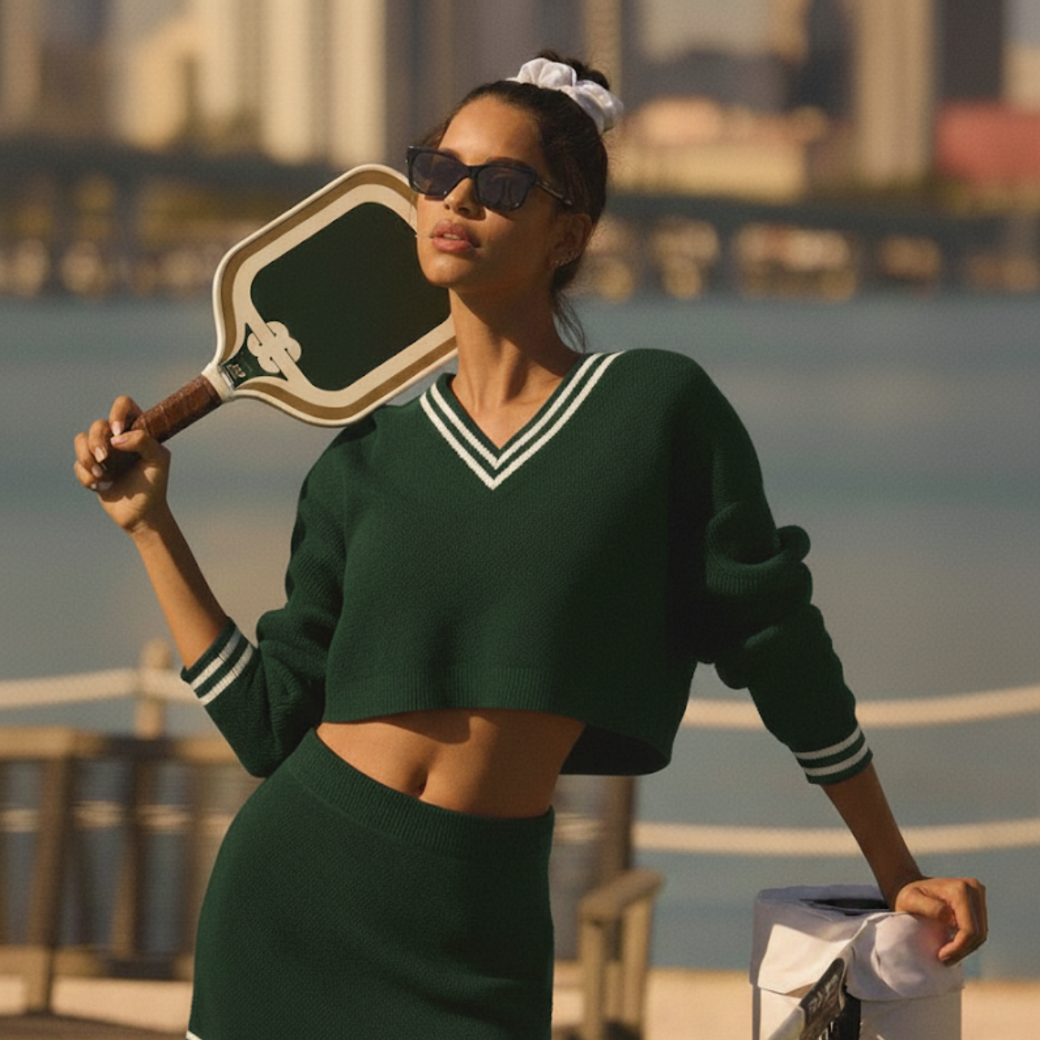 Green Taro | Raquette de pickleball NILK Signature - Idéale pour les débutants