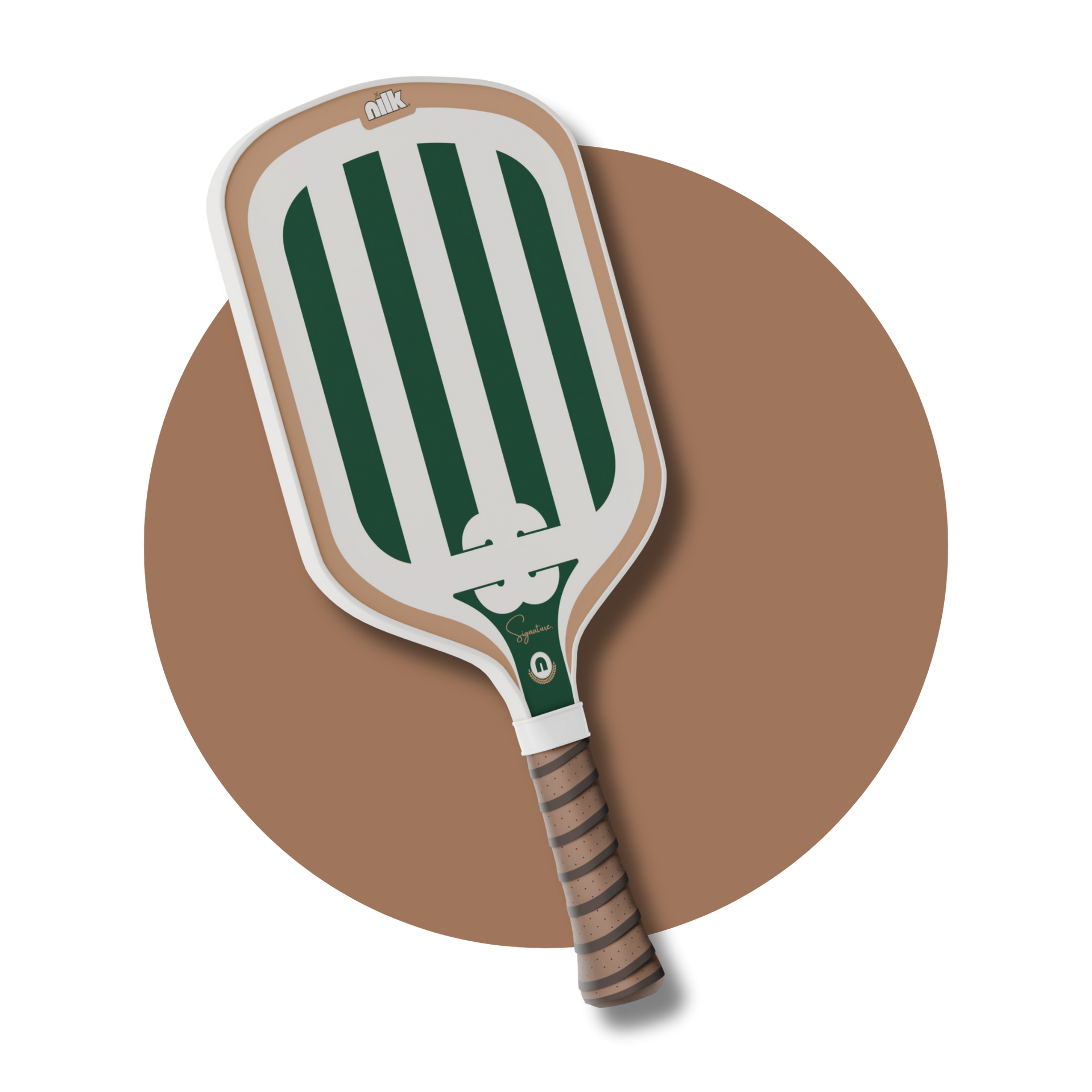 Green Matcha Paddle | Best Carbon Fiber Pickleball Paddle – NILK