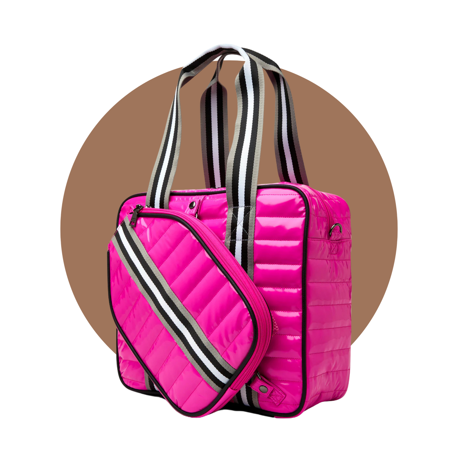 Hot Pink Pickleball Tote