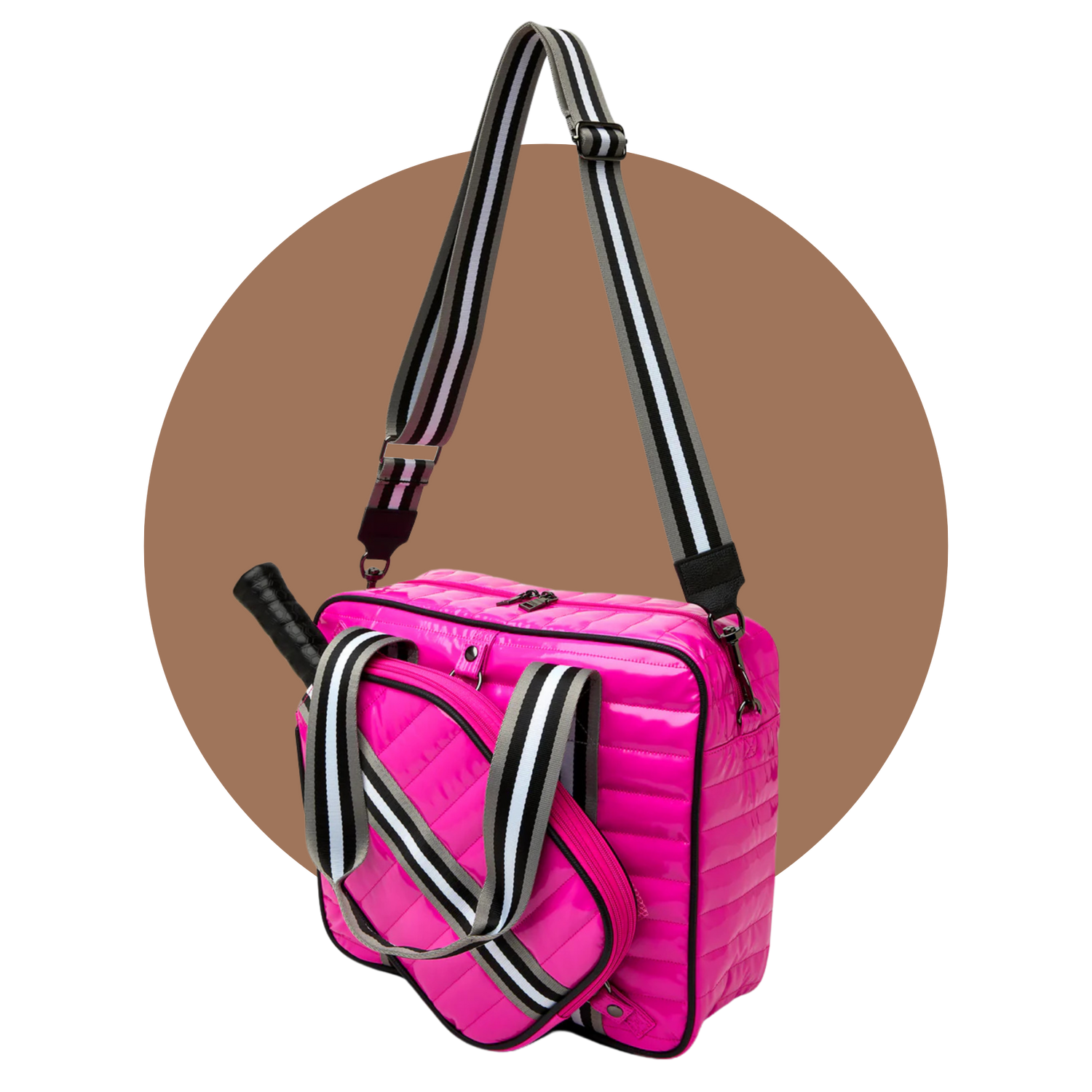 Hot Pink Pickleball Tote