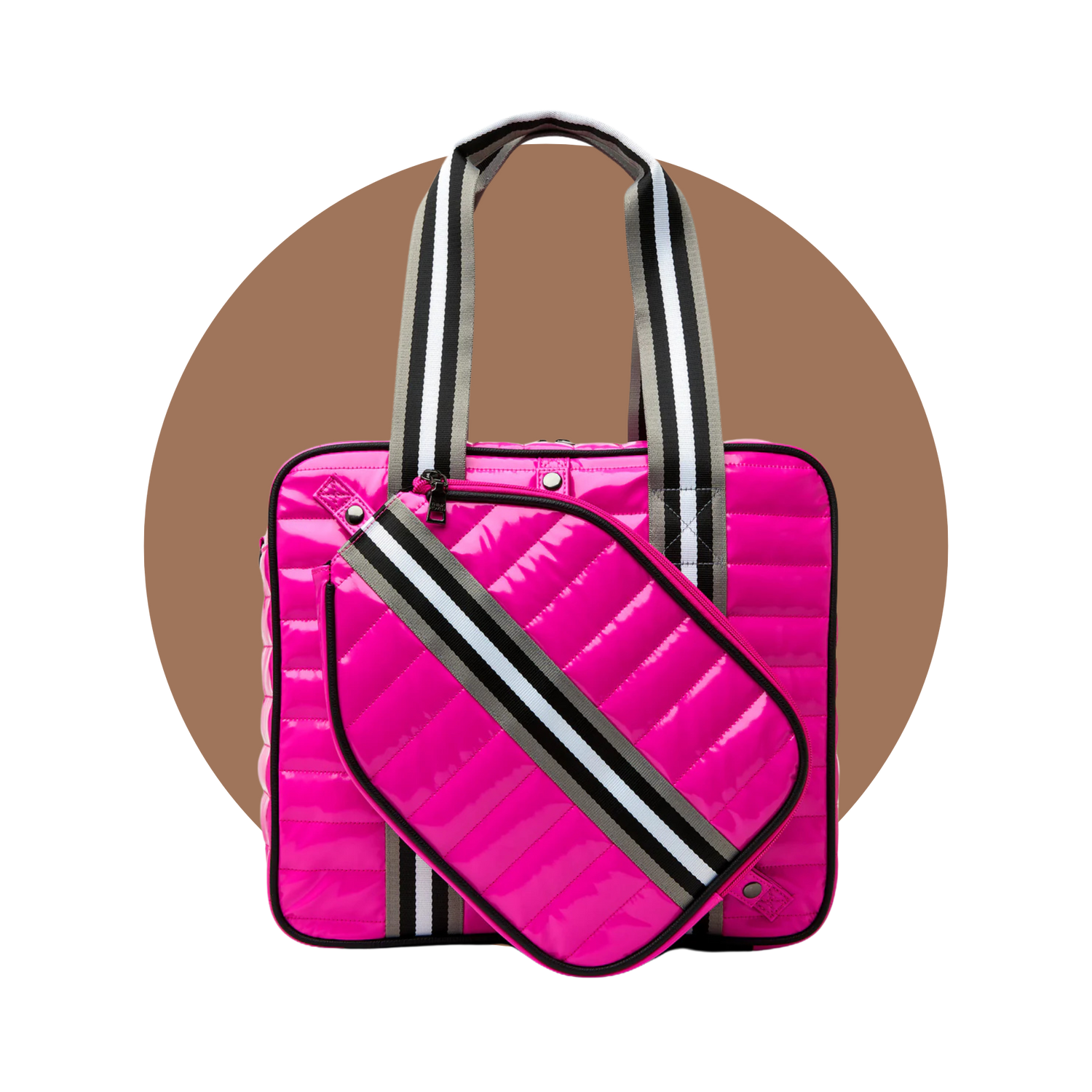 Hot Pink Pickleball Tote